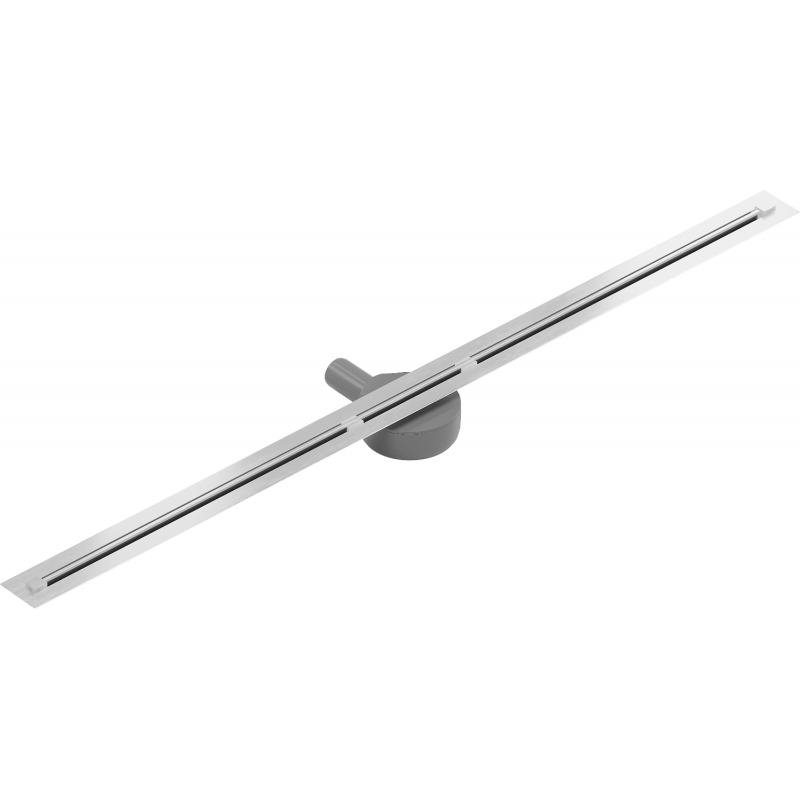 Mexen Flat 360° Super Slim swivel linear drain 140 cm, Chrome - 1051140