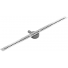 Flat Super Slim, drainage à caniveau rotatif 140 cm, inox - 1051140