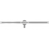 Flat Super Slim, drainage à caniveau rotatif 140 cm, inox - 1051140