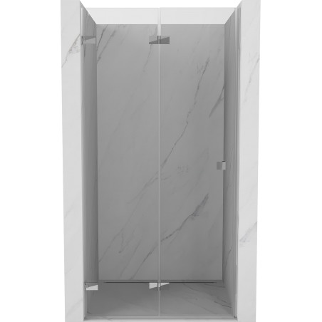 Mexen Lunar-F shower doors foldable left 85 cm, transparent, chrome - 836-085-000-01-00-L
