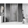 Mexen Lunar-F shower doors foldable left 85 cm, transparent, chrome - 836-085-000-01-00-L