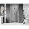 Mexen Lunar-F shower doors foldable left 85 cm, transparent, chrome - 836-085-000-01-00-L