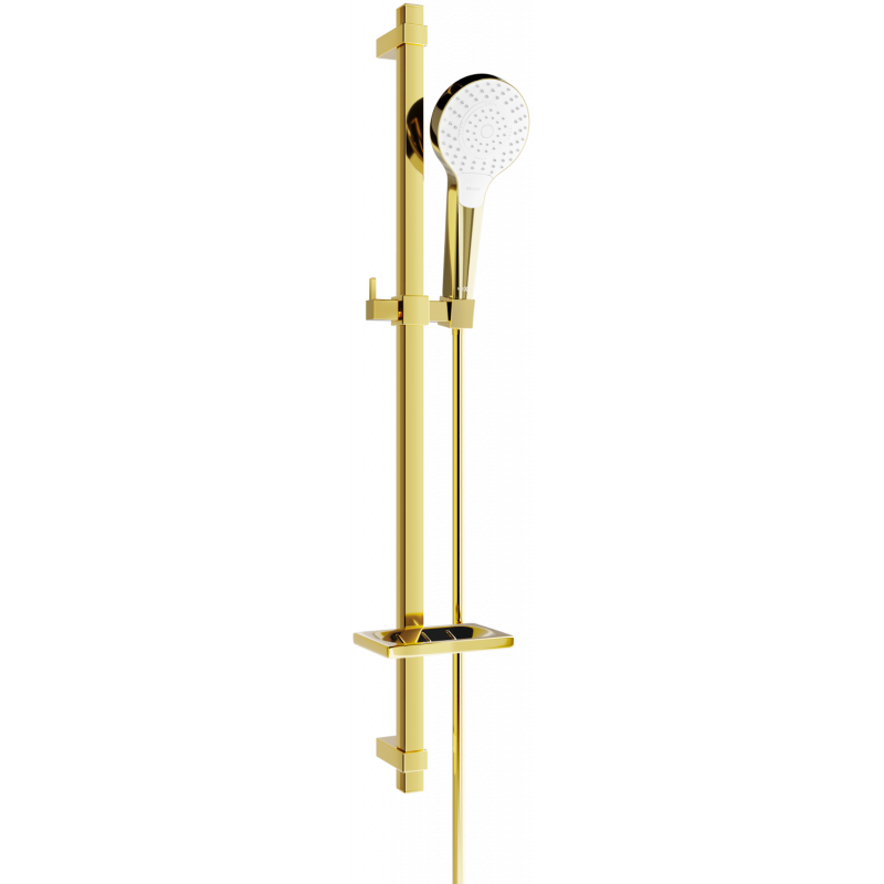 Mexen DQ05 set de ducha deslizante, dorado - 785054581-50
