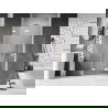 Mexen Lunar-F vouwdeur links 95 cm, transparant, wit - 836-095-000-20-00-L