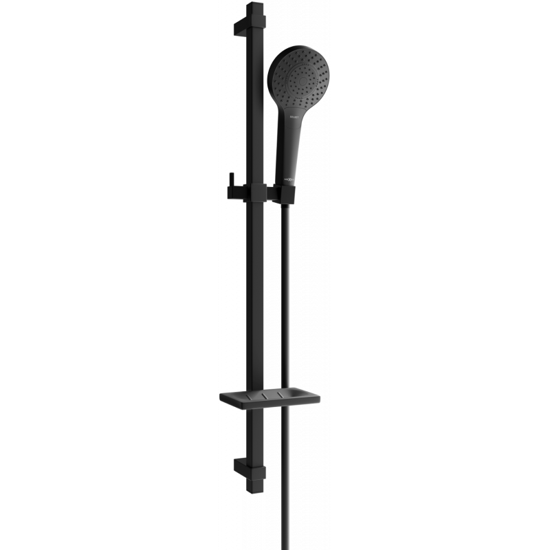 Mexen DQ05 sliding shower set, black - 785054581-70