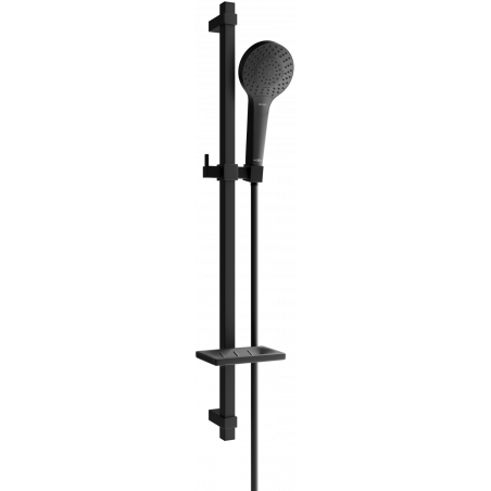 Mexen DQ05 sliding shower set, black - 785054581-70
