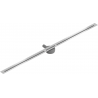 Mexen Flat 360° Super Slim drehbarer Linienablauf 180 cm, Inox - 1051180
