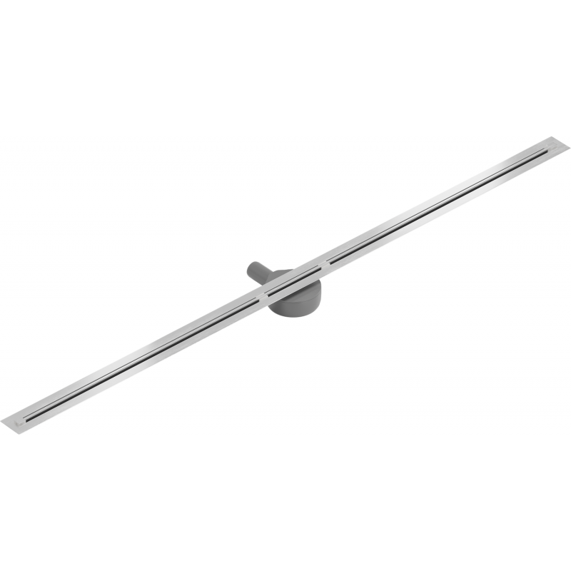 Mexen Flat 360° Super Slim swivel linear drain 200 cm, Chrome - 1051200