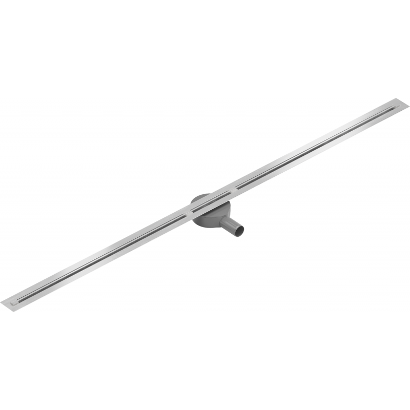 Mexen Flat 360° Super Slim swivel linear drain 150 cm, Chrome - 1051150