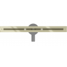 Mexen Flat 360° Super Slim drain linéaire pivotant 70 cm, doré - 1551070