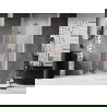 Mexen Lunar-F opvouwbare douchedeur links 65 cm, transparant, geborsteld koper - 836-065-000-65-00-L