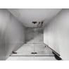 Mexen Lunar-F folding shower door left 80 cm, transparent, brushed copper - 836-080-000-65-00-L