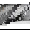 Mexen Lunar-F douchedeur opvouwbaar links 70 cm, transparant, geborsteld gun gray - 836-070-000-66-00-L