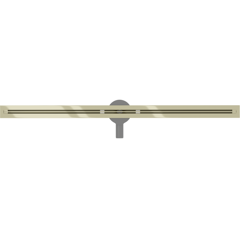 Mexen Flat 360° Super Slim swivel linear drain 120 cm, Gold - 1551120