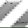Mexen Lunar-F opvouwbare douchedeur links 85 cm, transparant, zwart - 836-085-000-70-00-L