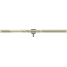 Mexen Flat 360° Super Slim drehbarer Linienablauf 150 cm, gold - 1551150
