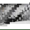 Mexen Lunar-F Falttüren Duschabtrennung links 65 cm, transparent, Gunmetal - 836-065-000-95-00-L