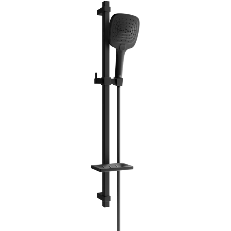 Mexen DQ17 sliding shower set, black - 785174581-70