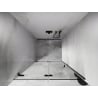 Mexen Lunar-F porte de douche pliable gauche 80 cm, transparent, gun metal - 836-080-000-95-00-L
