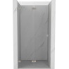 Mexen Lunar-F Volditavad dušiuksed vasakud 60 cm, läbipaistev, harjatud nikkel - 836-060-000-97-00-L