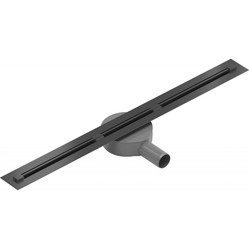 Mexen Flat 360° Super Slim drain linéaire rotatif 60 cm, noir - 1751060