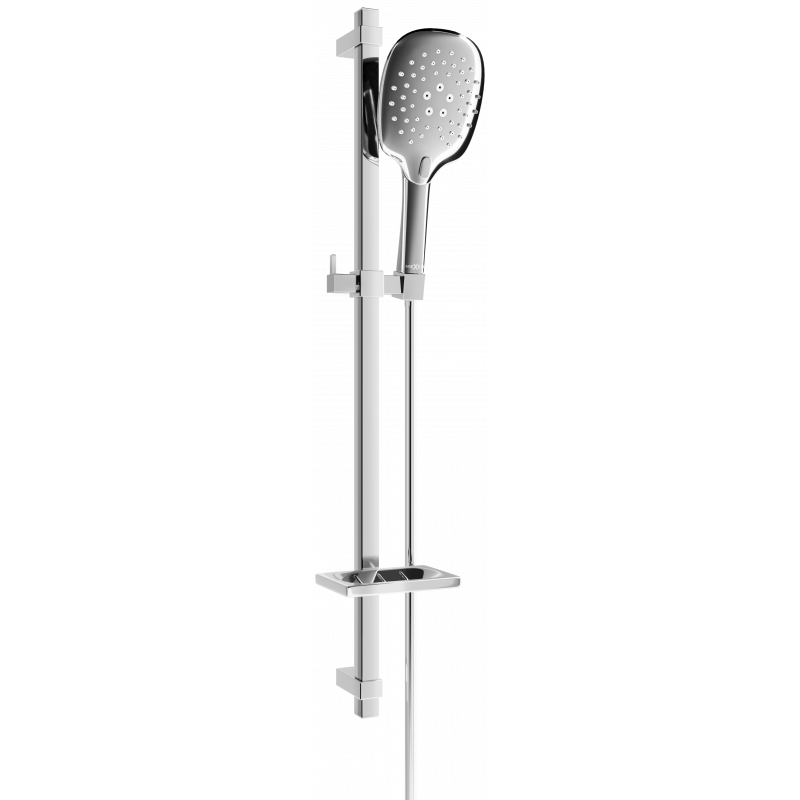 Mexen DQ22 justerbar duschset, krom - 785224581-00