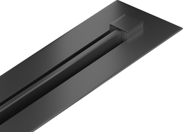 Mexen Flat 360° Super Slim pöörlev jooneline äravool 90 cm, must - 1751090
