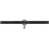 Mexen Flat 360° Super Slim swivel linear drain 100 cm, Black - 1751100