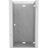 Mexen Lunar-F drzwi prysznicowe składane prawe 60 cm, transparent, białe - 836-060-000-20-00-P