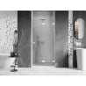 Mexen Lunar-F folding shower door right 90 cm, transparent, white - 836-090-000-20-00-P