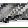 Mexen Lunar-F vouwdeuren voor douche rechts 80 cm, transparant, goud - 836-080-000-50-00-P