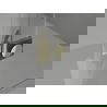 Mexen Lunar-F inklapbare douchedeur rechts 90 cm, transparant, goud - 836-090-000-50-00-P