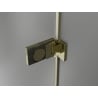 Mexen Lunar-F Falttür rechts 90 cm, transparent, gold - 836-090-000-50-00-P
