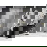 Mexen Lunar-F inklapbare douchedeur rechts 90 cm, transparant, goud - 836-090-000-50-00-P