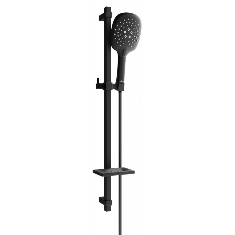 Mexen DQ22 Duschset verschiebbar, schwarz - 785224581-70