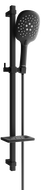 Mexen DQ22 Duschset verschiebbar, schwarz - 785224581-70