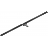 Mexen Flat 360° Super Slim swivel linear drain 160 cm, Black - 1751160