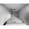 Mexen Lunar-F portes de douche pliables droites 90 cm, transparentes, dorées brossées - 836-090-000-55-00-P