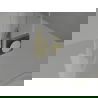 Mexen Lunar-F inklapbare douchedeur rechts 95 cm, transparant, geborsteld goud - 836-095-000-55-00-P