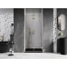 Mexen Lunar-F porte de douche pliantes à droite 95 cm, transparent, or brossé - 836-095-000-55-00-P