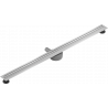 Mexen Flat 360° Slim Rotéierend Linéardrainage 130 cm, Inox - 1041130