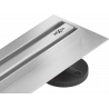 Mexen Flat 360° Slim linare drehbare Abflussrinne 180 cm, Inox - 1041180