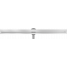 Mexen Flat 360° Slim linare drehbare Abflussrinne 180 cm, Inox - 1041180