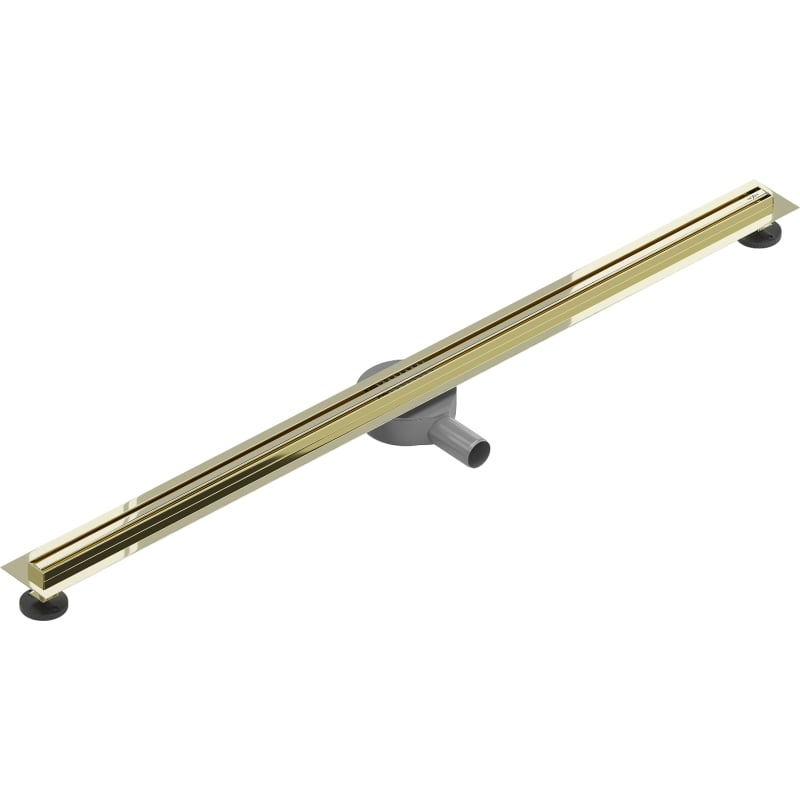 Mexen Flat 360° Slim Drehbare Linienentwässerung 130 cm, Gold - 1541130