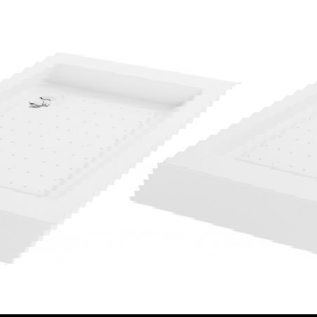 Mexen Rio kvadratna prha 70 x 70 cm, bela - 45107070