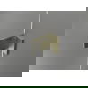 Mexen Lunar L douchedeuren draaiend rechts 135 cm, transparant, goud geborsteld - 834L-135-000-55-00-P