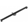Mexen Flat 360° Slim rotary linear drain 130 cm, black - 1741130