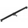 Mexen Flat 360° Slim 130 cm Rotatable Linear Shower Drain, Black - 1741130