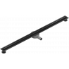 Mexen Flat 360° Slim rotary linear drain 130 cm, black - 1741130
