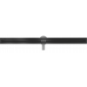 Mexen Flat 360° Slim caniveau linéaire rotatif 130 cm, noir - 1741130